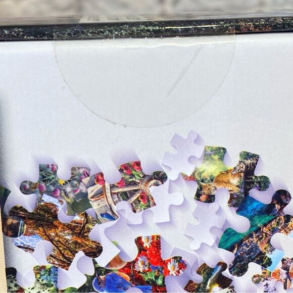 Postcard Collection Puzzle NWT 550 Pieces Multicolor 24 x18 Nauture Scene - Picture 6 of 6
